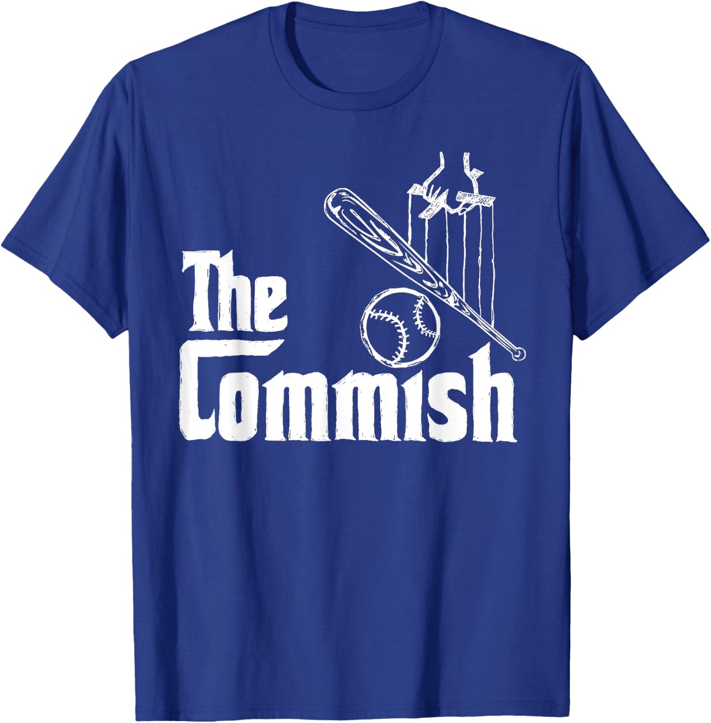 Fantasy Baseball The Commish T-Shirt - T-Shirt | Royal