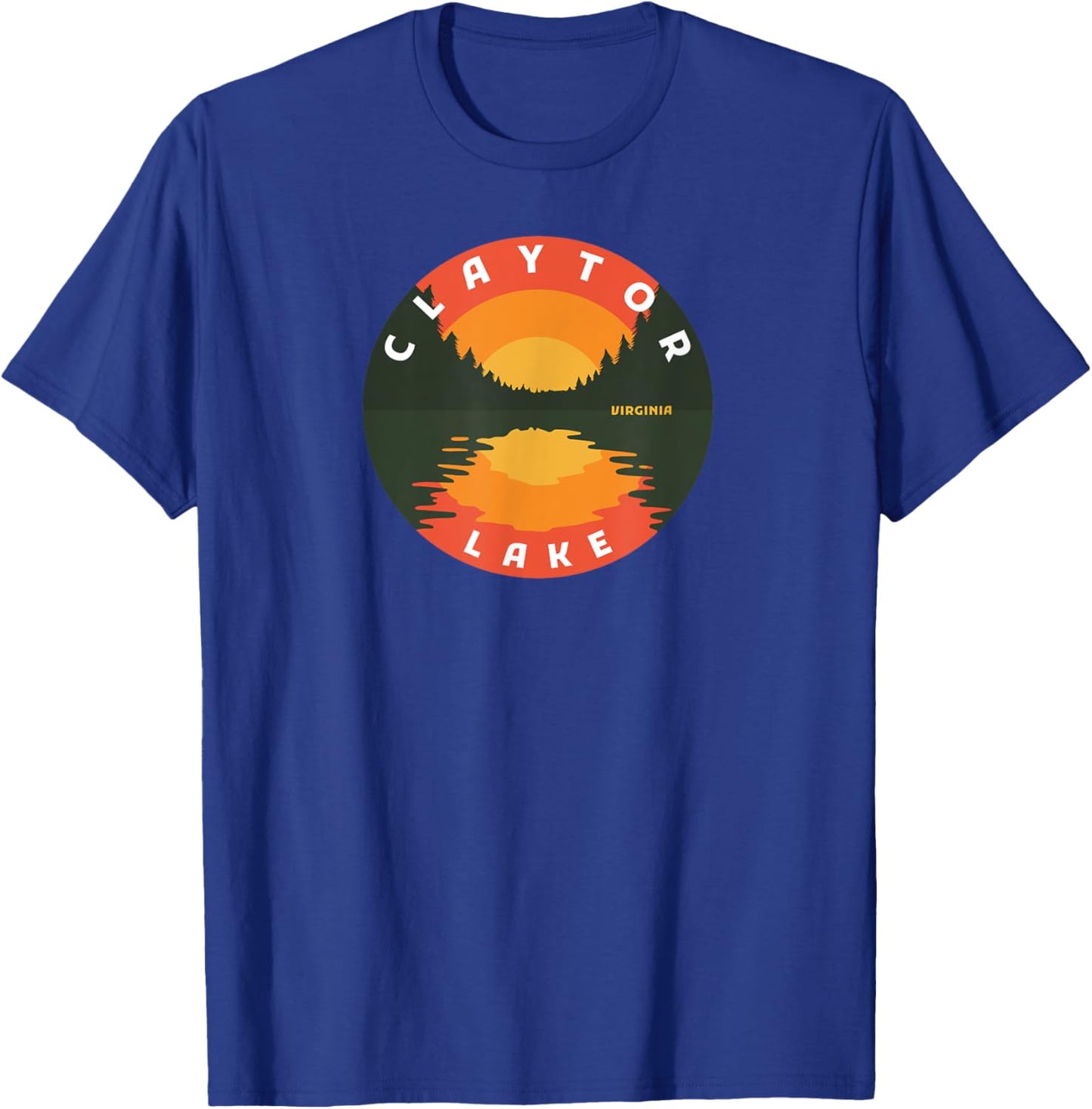 Claytor Lake Souvenir T-Shirt - T-Shirt | Royal