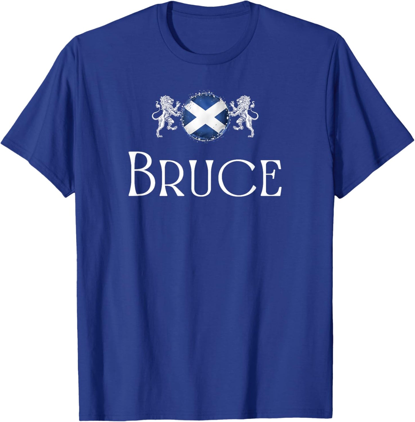 Bruce Clan Scottish Family Name Scotland Heraldry T-Shirt - T-Shirt | Royal