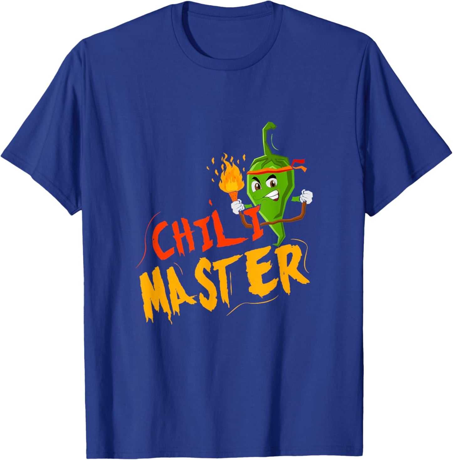 Chili Master Spicy Flavoring Pepper Foodie Food Lover T-Shirt - T-Shirt | Royal