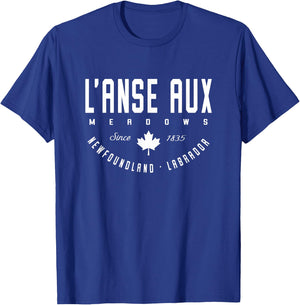 CA L'Anse aux Meadows Newfoundland & Labrador T-Shirt - T-Shirt | Royal