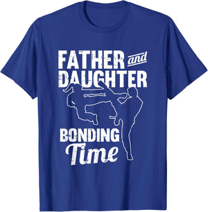 Taekwondo Daughter Martial Arts - Fighter Taekwondo Dad T-Shirt - T-Shirt | Royal