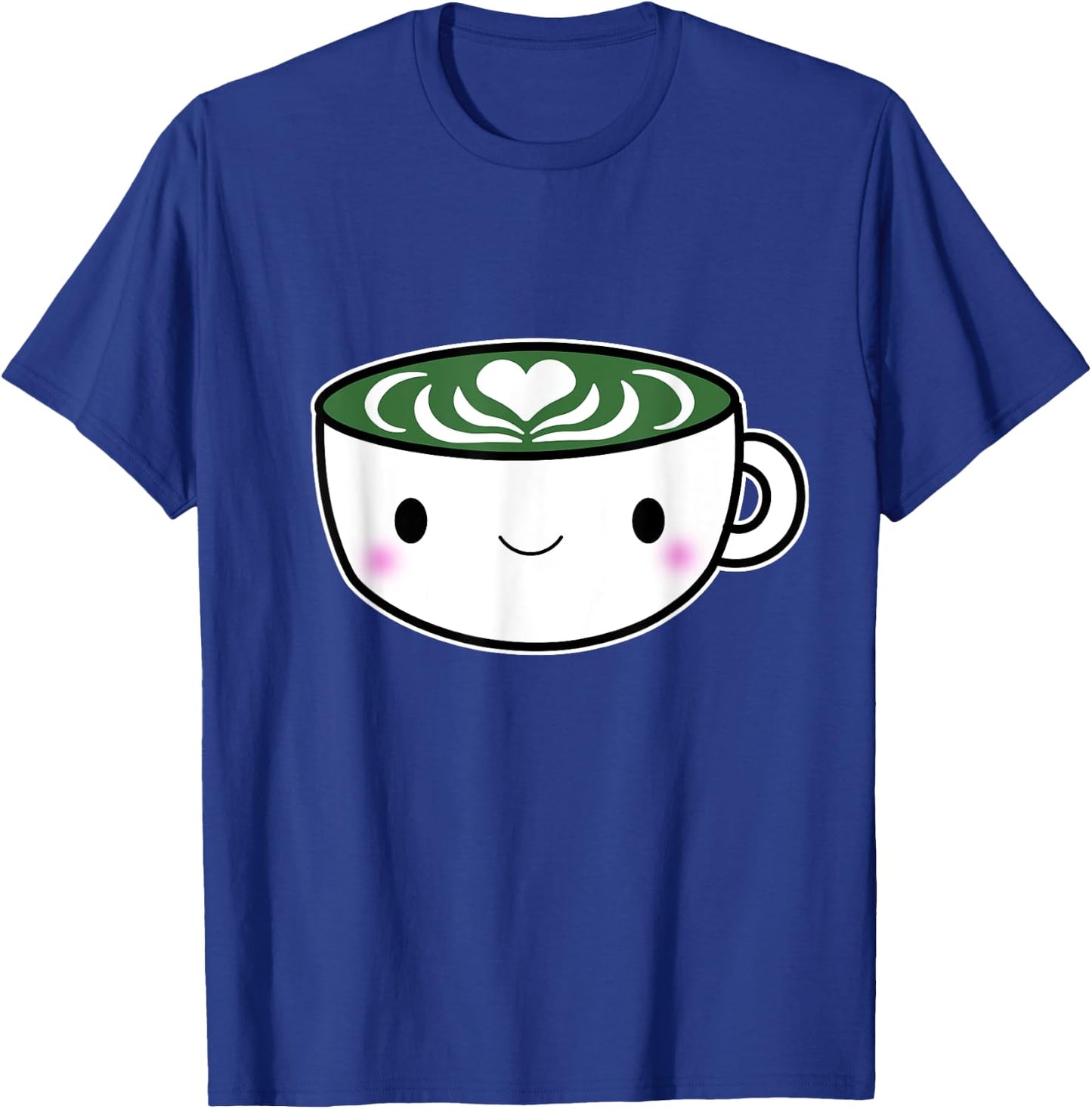 Matcha Shirts Green Tea Latte Kawaii Cute T-Shirt - T-Shirt | Royal