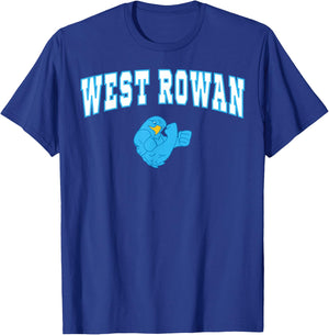 West Rowan High School Warriors C2 T-Shirt - T-Shirt | Royal