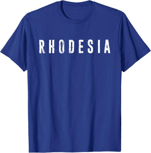 Vintage Rhodesia South African Country Shirt T-Shirt - T-Shirt | Royal