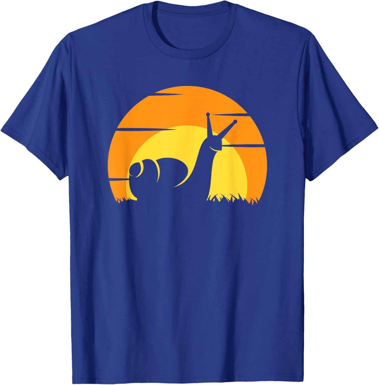 Retro Schnecke T-Shirt - T-Shirt | Royal