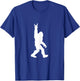 Funny Bigfoot Rock and Roll for Sasquatch Believers T-Shirt - T-Shirt | Royal