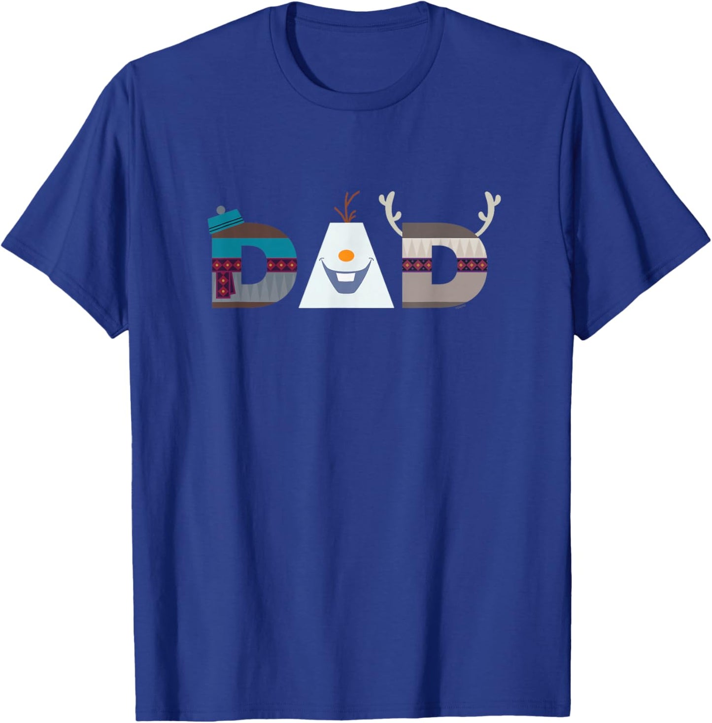 Disney Frozen Olaf Sven Kristoff Father’s Day Birthday Dad T-Shirt - T-Shirt | Royal