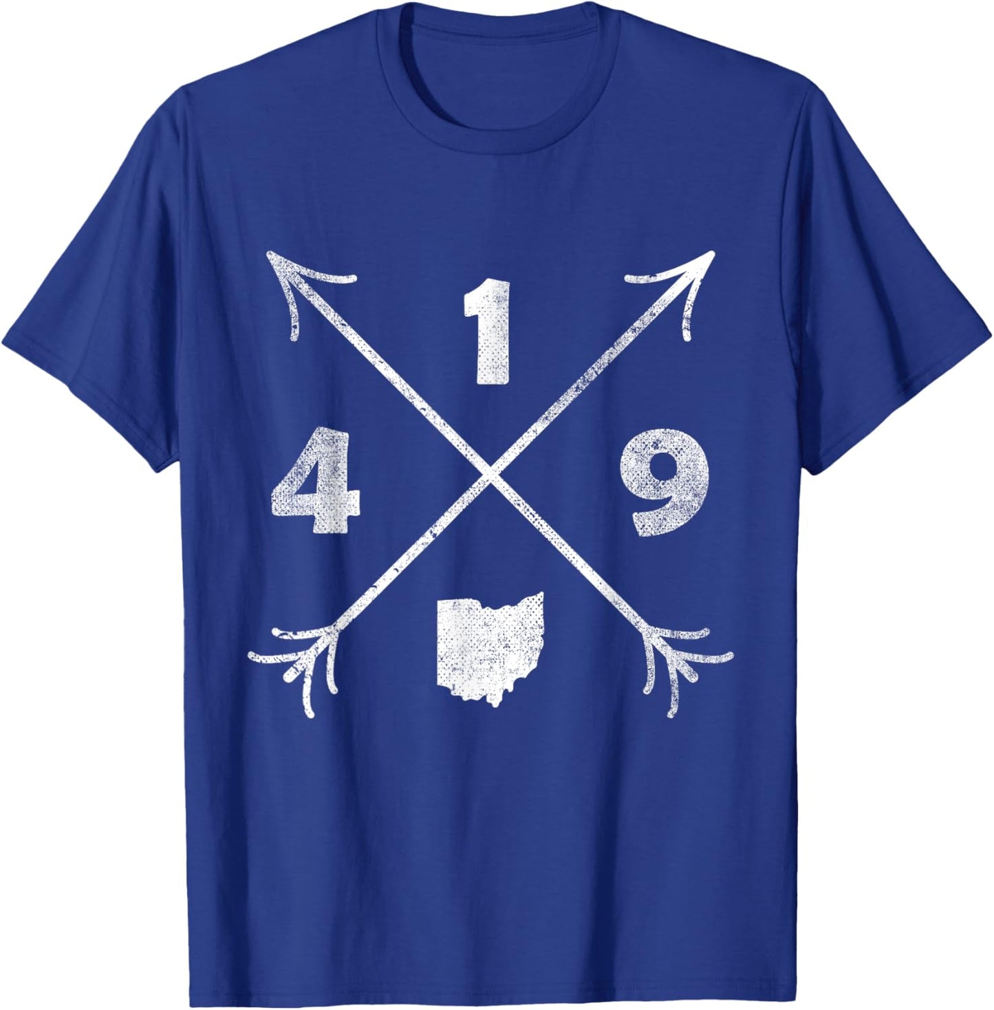 Toledo Ohio OH | area code 419 T-Shirt - T-Shirt | Royal