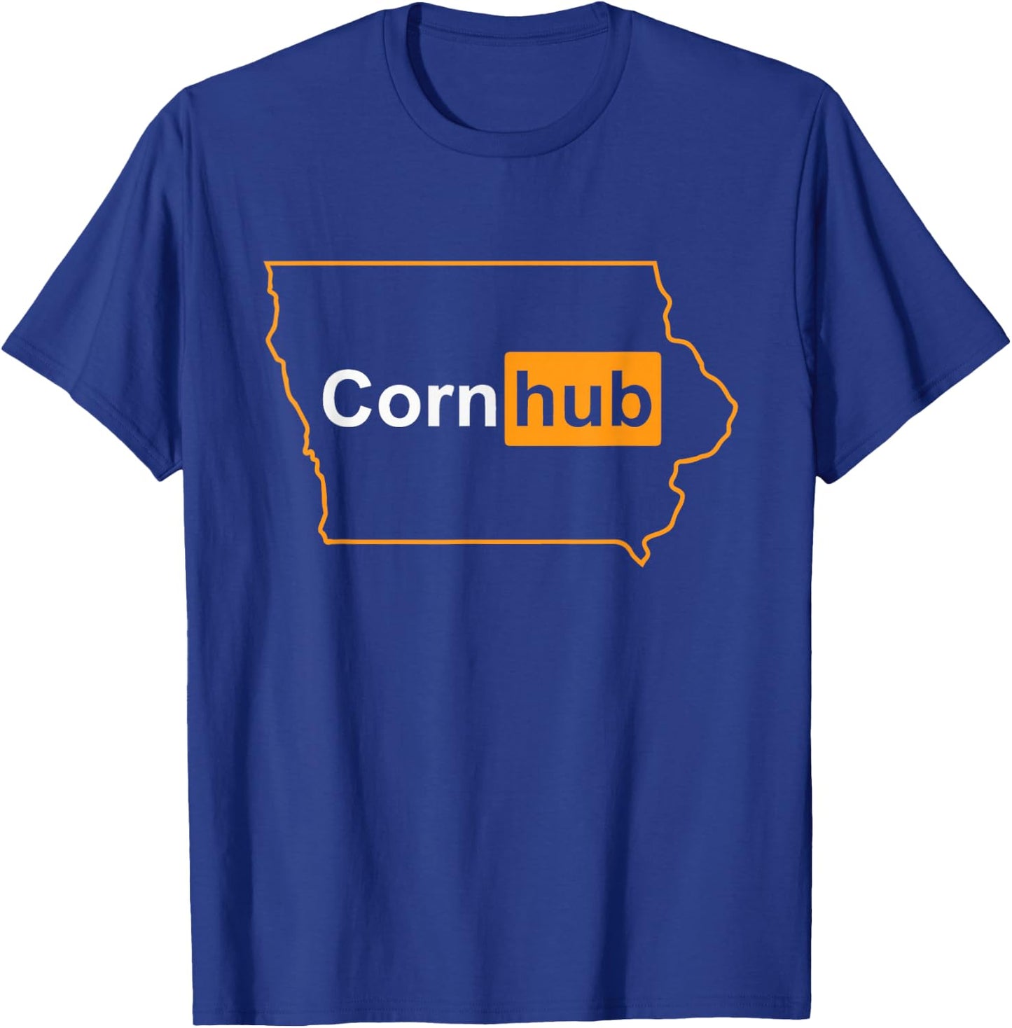 Cornhub Iowa T-Shirt - T-Shirt | Royal