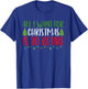 All I Want For Christmas Is To Retire Christmas Retirement T-Shirt - T-Shirt | Royal