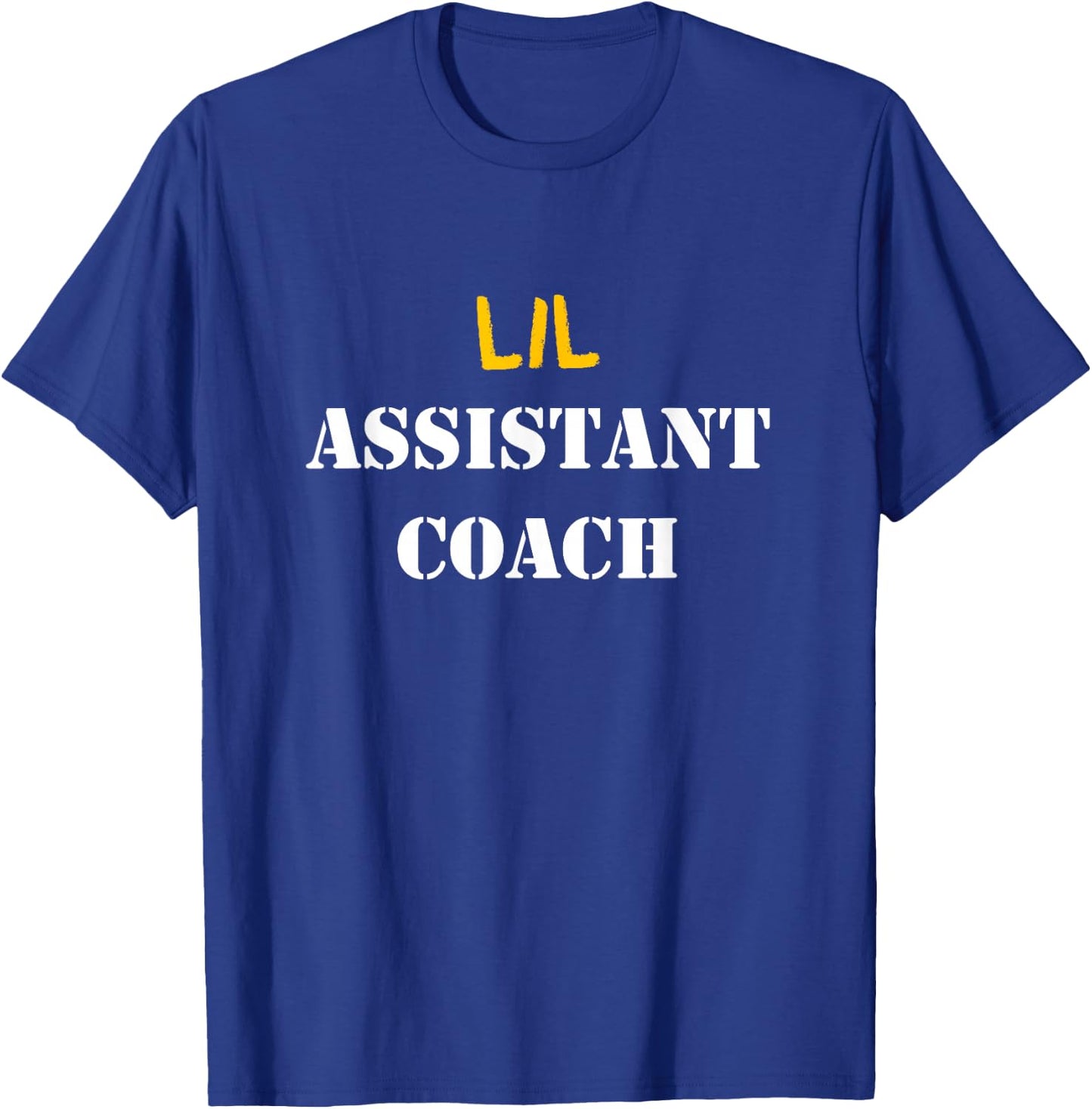 Kids Lil Assistant Coach - Kid Helper Team Sports T-Shirt - T-Shirt | Royal