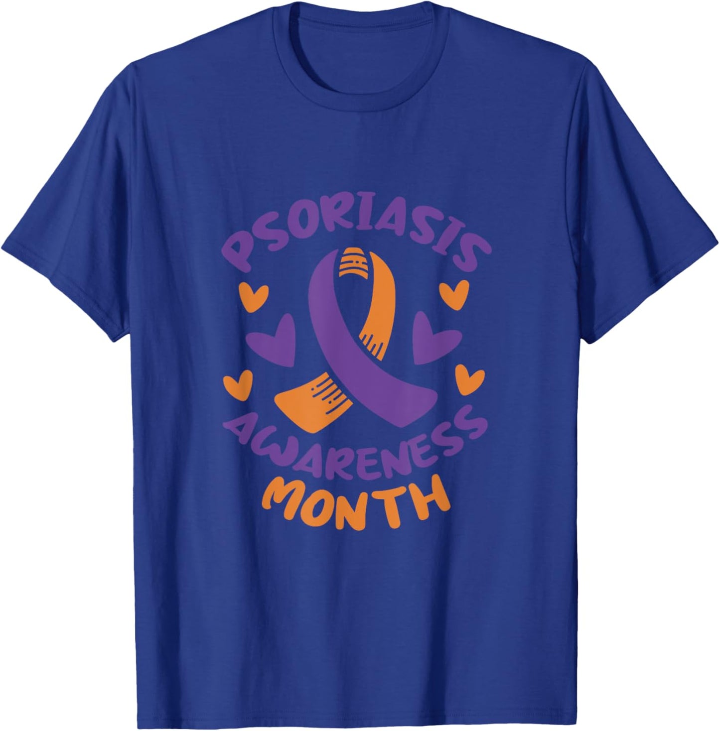 Psoriasis Awareness Month T-Shirt - T-Shirt | Royal