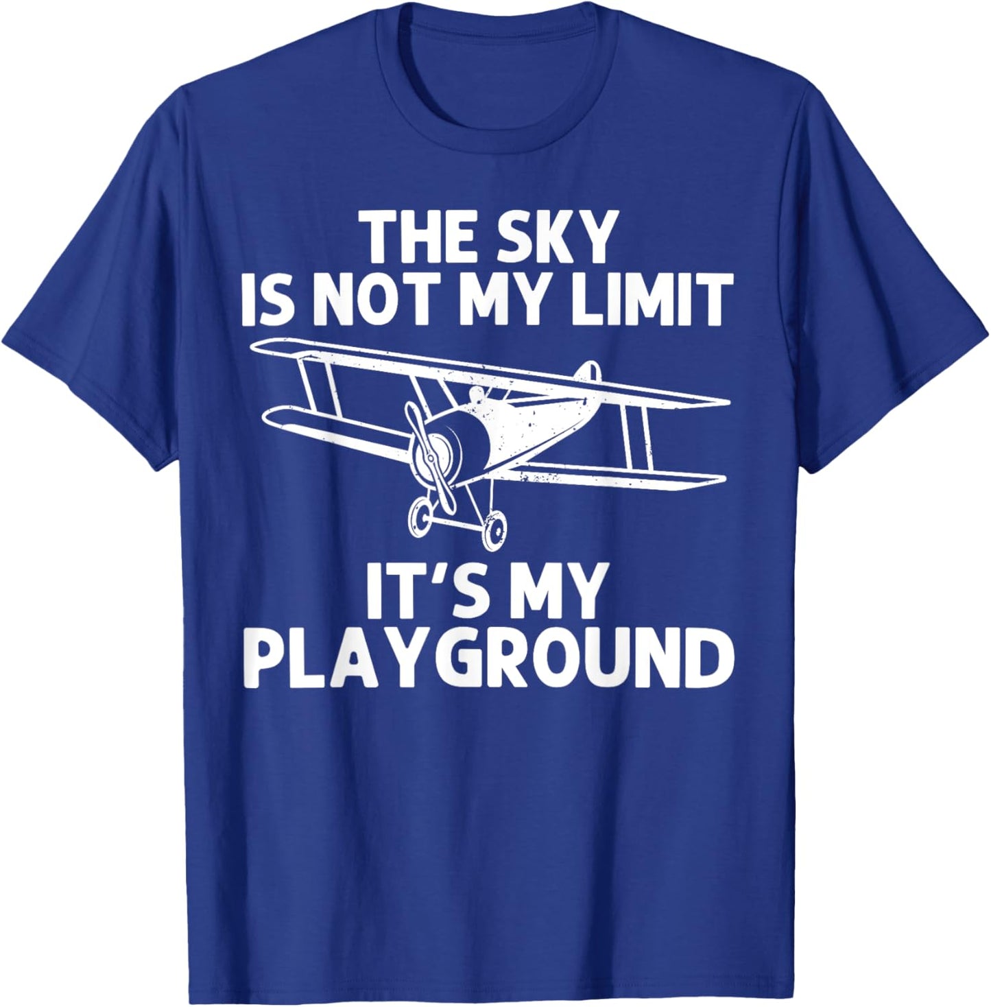Funny Pilot Design Women Aviation Airplane Pilot T-Shirt - T-Shirt | Royal