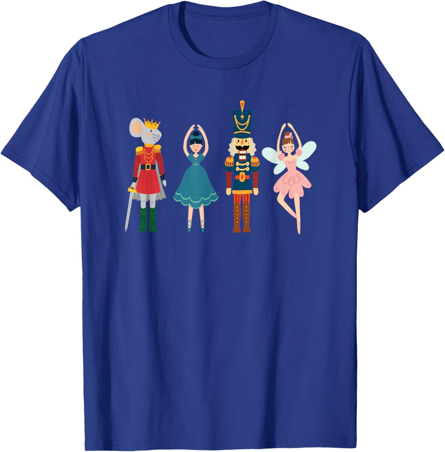 Mouse King Sugar Plums Fairy Clara Christmas Nutcracker T-Shirt - T-Shirt | Royal