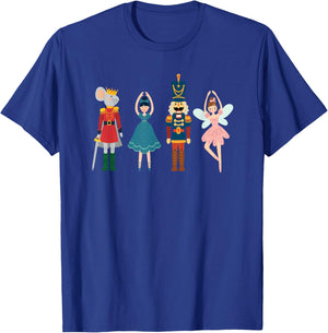 Mouse King Sugar Plums Fairy Clara Christmas Nutcracker T-Shirt - T-Shirt | Royal