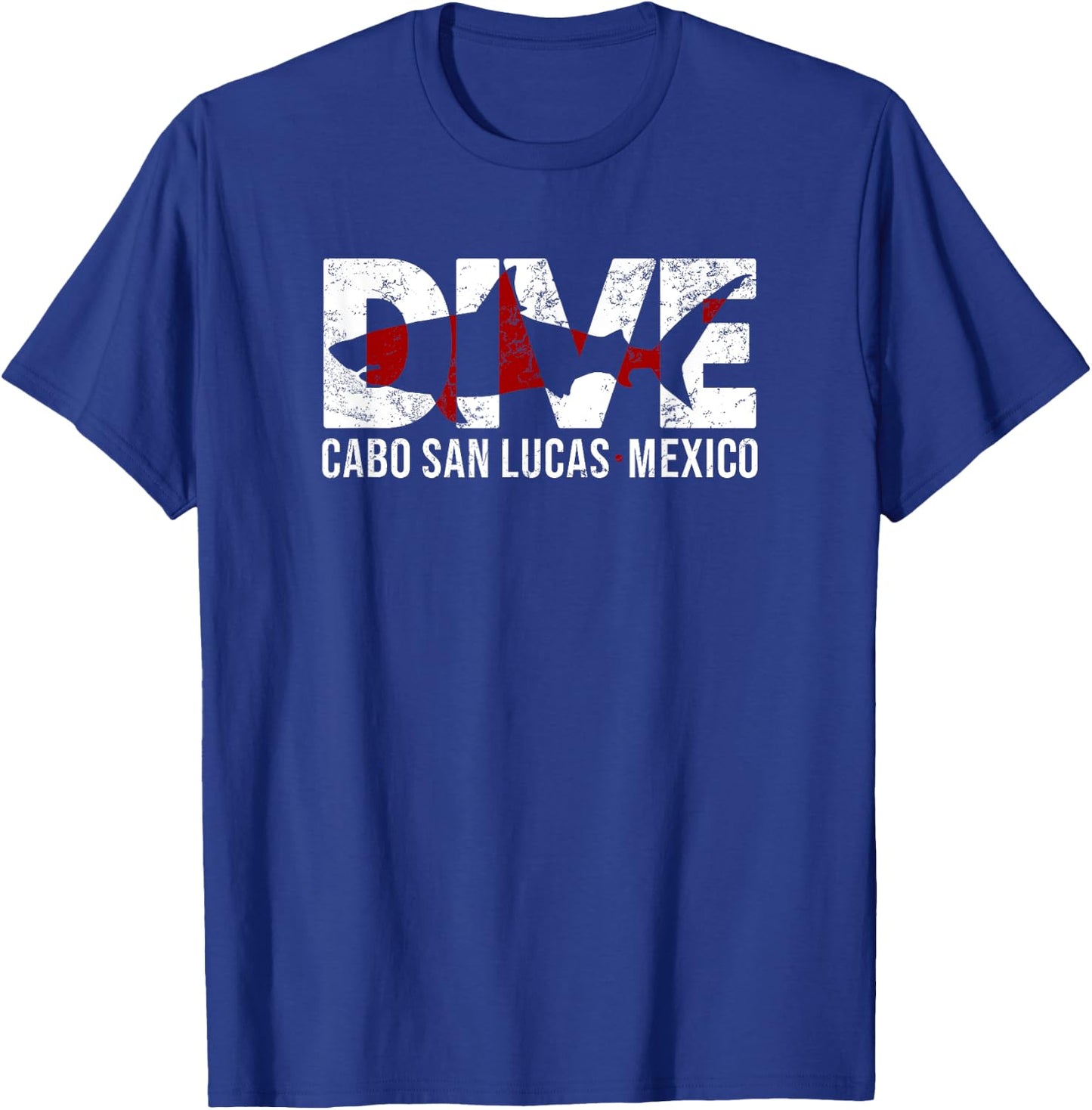 DIVE Cabo San Lucas Mexico SCUBA DIVING Diver T-Shirt - T-Shirt | Royal