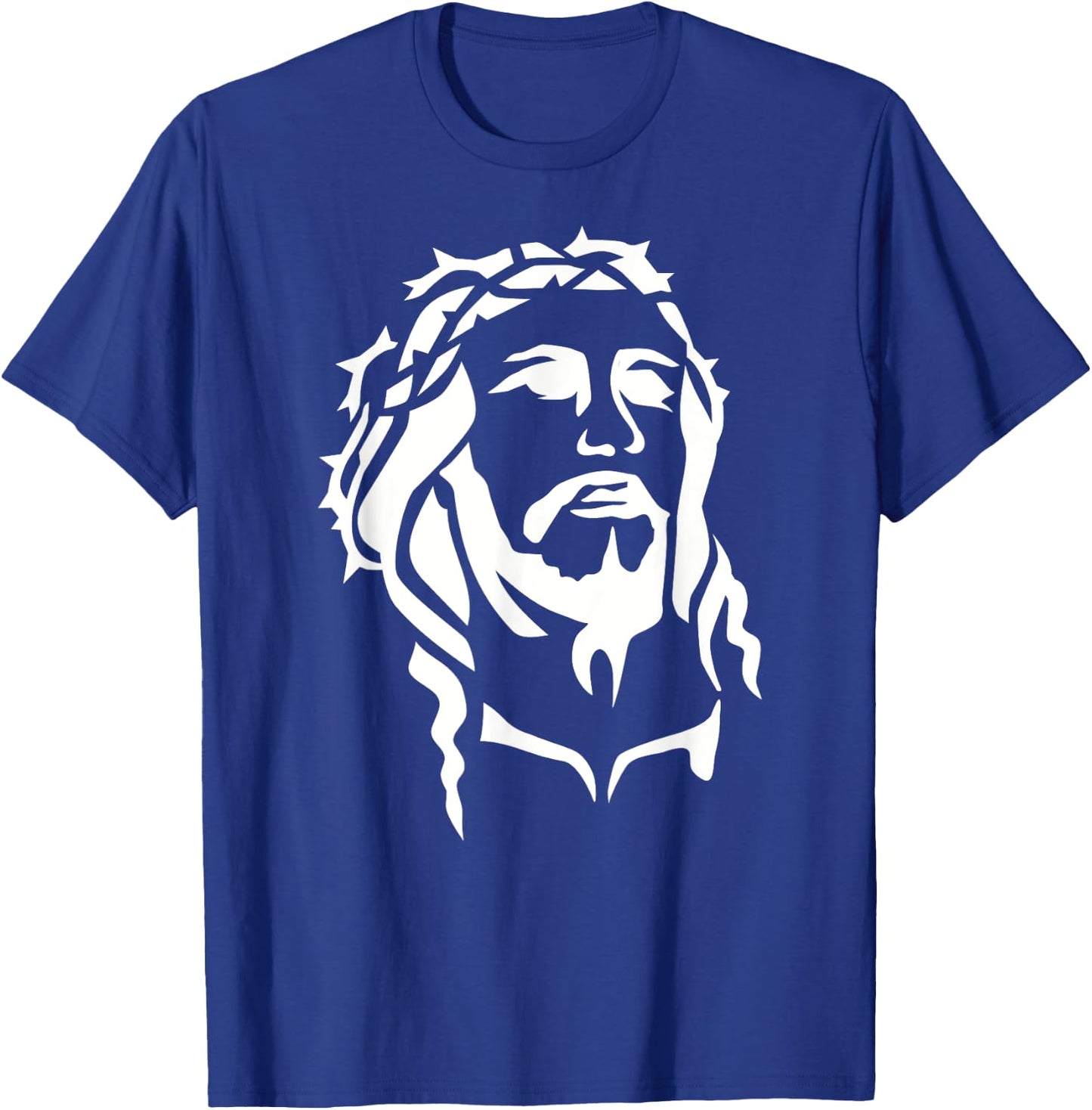 Jesus christ head T-Shirt - T-Shirt | Royal