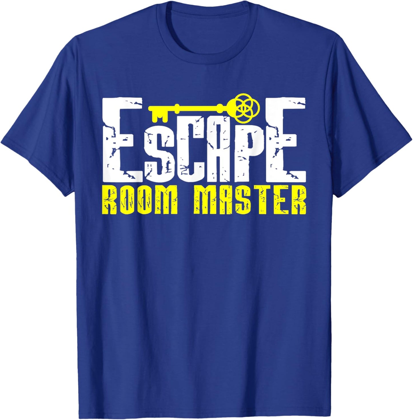 Vintage Escape Room Master Challenge and Adventure Gift T-Shirt - T-Shirt | Royal