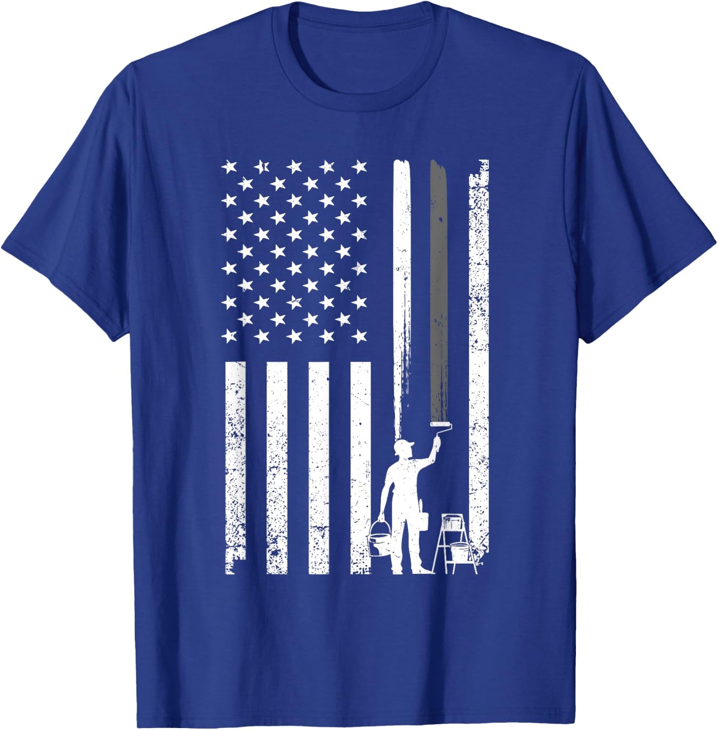 Cool Painter Art Women Painting Job House Painter T-Shirt - T-Shirt | Royal
