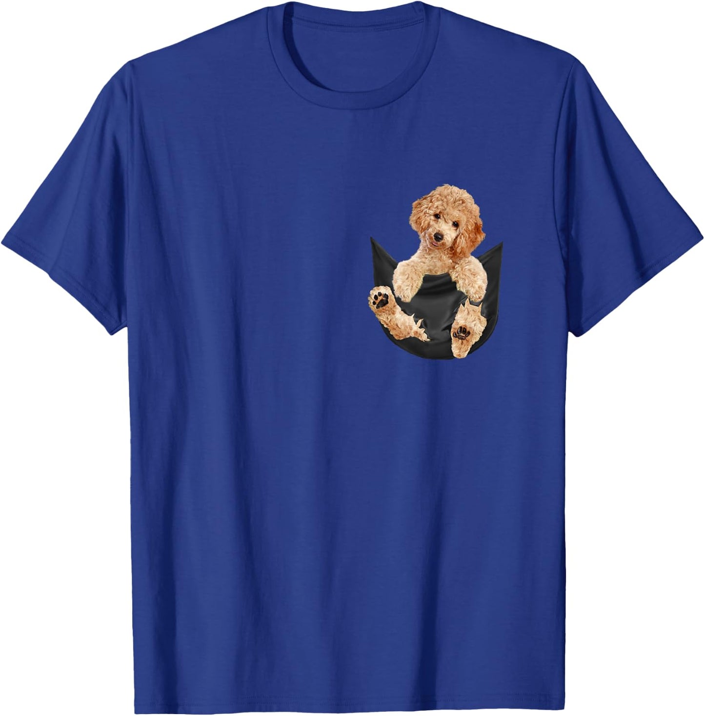 Dog Lover Gifts Poodle in Bag Women Girls Kids T-Shirt - T-Shirt | Royal