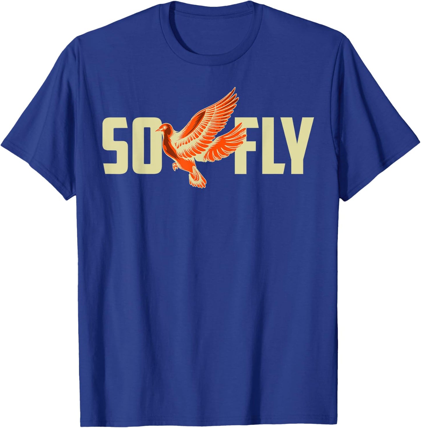 So Fly Shirt | Cute Heart Beats For Pigeon Bird Gift T-Shirt - T-Shirt | Royal