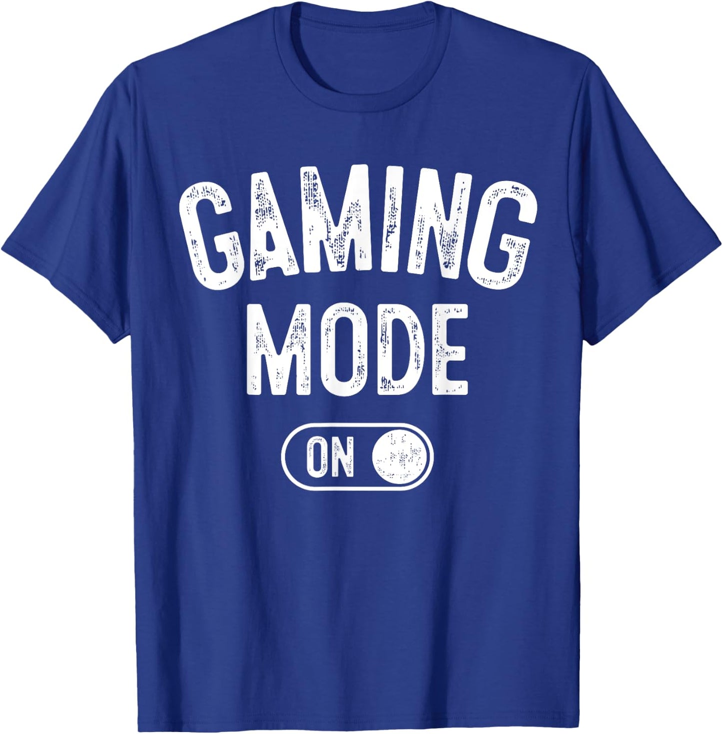Gaming Mode On Funny Gamer Gift Men Kids Streamer Gaming T-Shirt - T-Shirt | Royal