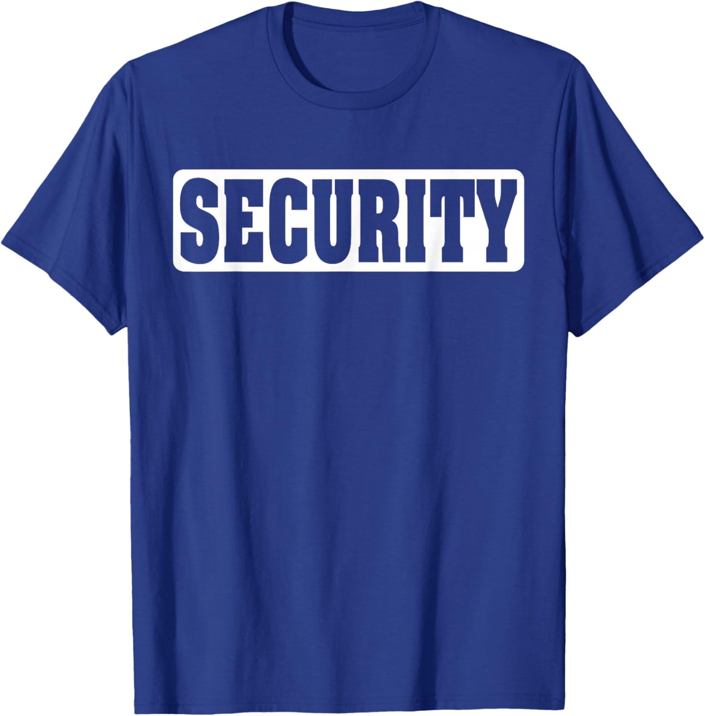 Security Shirt Kids Security Guard Costume Security Officer T-Shirt - T-Shirt | Royal