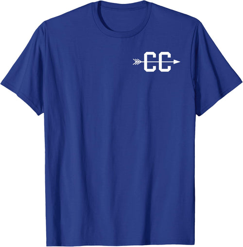 Cross Country CC Arrow Logo Graphic Symbol