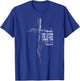 Jeremiah 29:11 Christian Cross Gifts Men Women Wife Husband T-Shirt - T-Shirt | Royal
