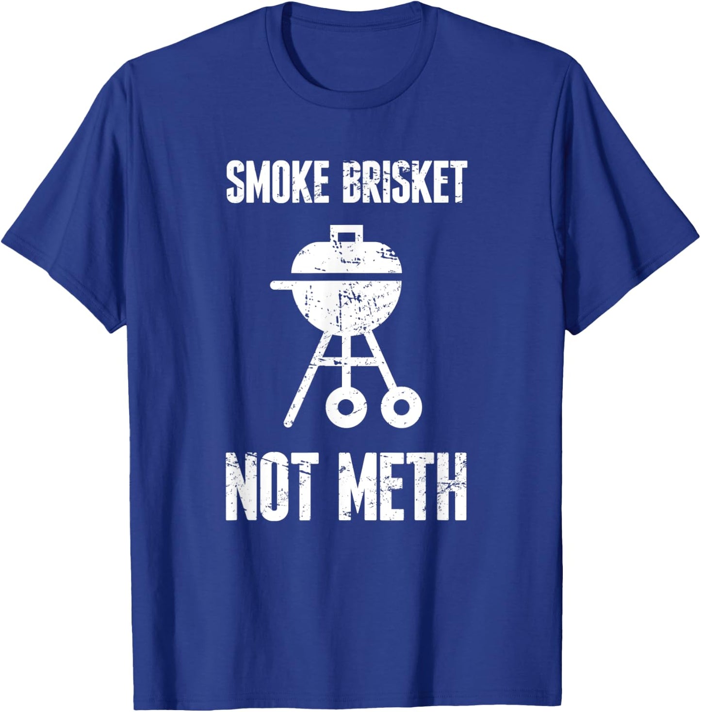 Funny Brisket & Backyard Barbecue Grill Shirt / BBQ Brisket T-Shirt - T-Shirt | Royal