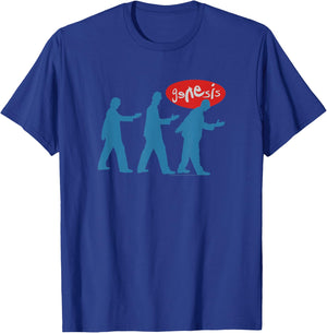 Genesis We Can't Dance Silhouetten T-Shirt - T-Shirt | Royal