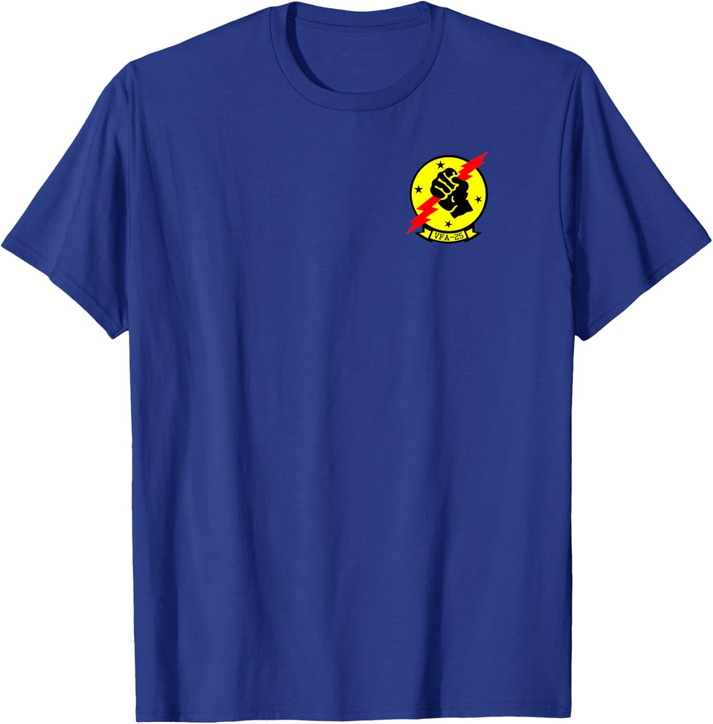 Strike Fighter Squadron VFA-25 "The Fist of the Fleet" T-Shirt - T-Shirt | Royal