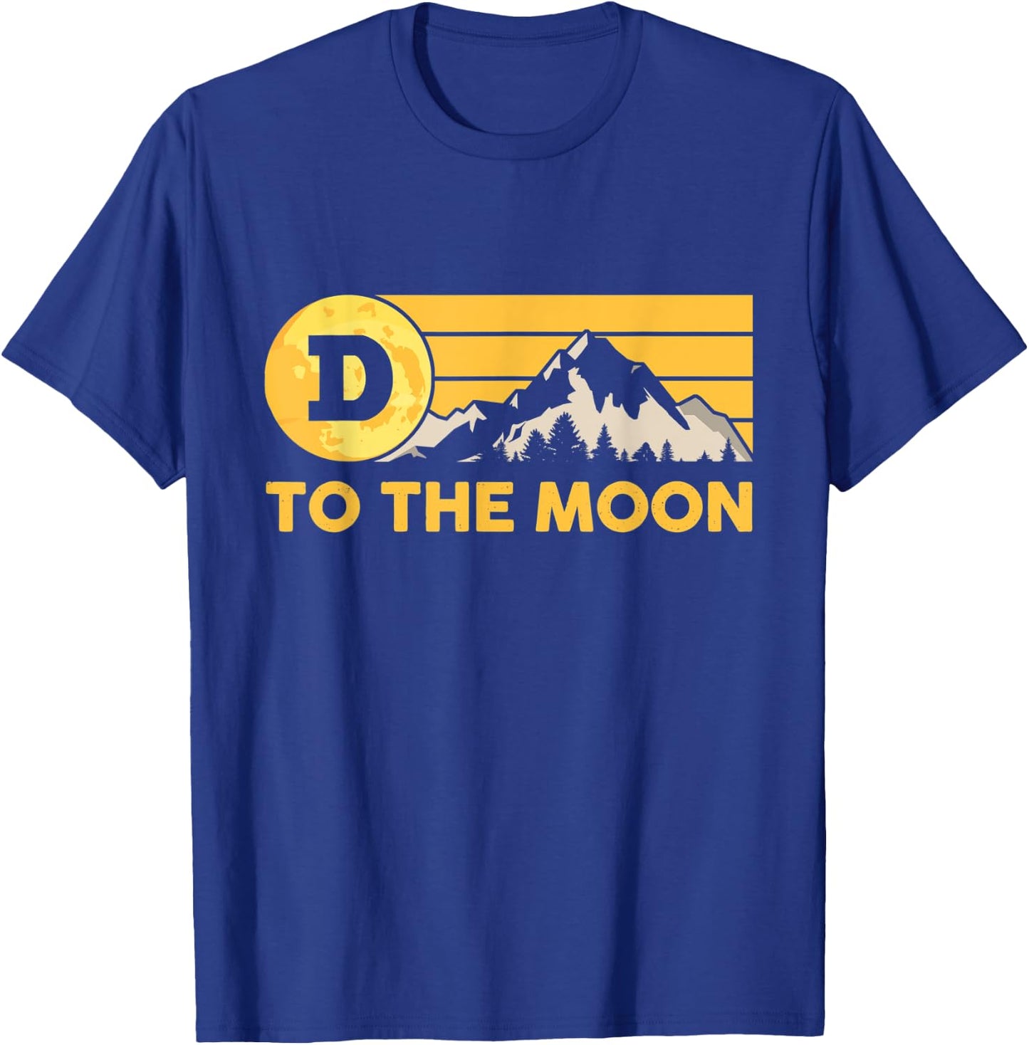 DOGE Cryptocurrencies Dogecoin To The Moon Dogecoin Miner T-Shirt - T-Shirt | Royal