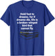 Langston Hughes Quote Poem Birthday Feb. 1st T-Shirt - T-Shirt | Royal