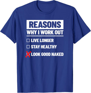 Fitness Meme - Workout Motivation Quotes - Funny Workout T-Shirt - T-Shirt | Royal