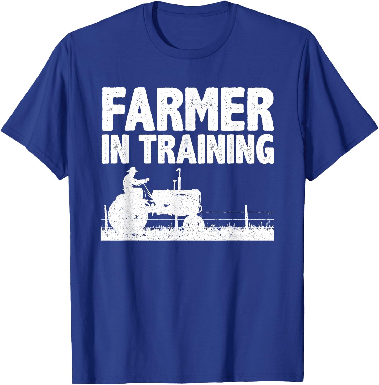 Cool Farmer Design Women Farmer Farming Crop Farm T-Shirt - T-Shirt | Royal