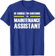 The Original Awesome Maintenance Assistant T-Shirt - T-Shirt | Royal
