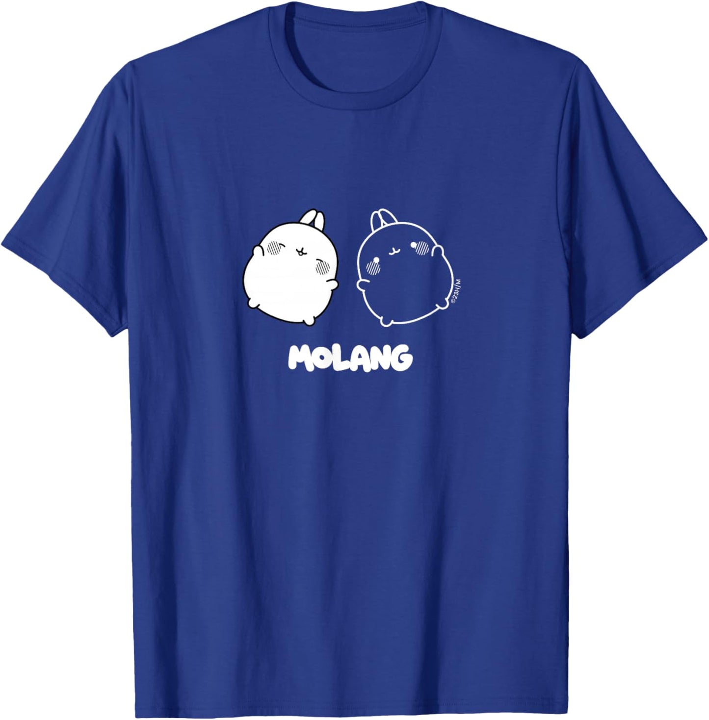 Molang - Lustige Cartoon-Designs für Frauen, Männer und Kinder T-Shirt - T-Shirt | Royal