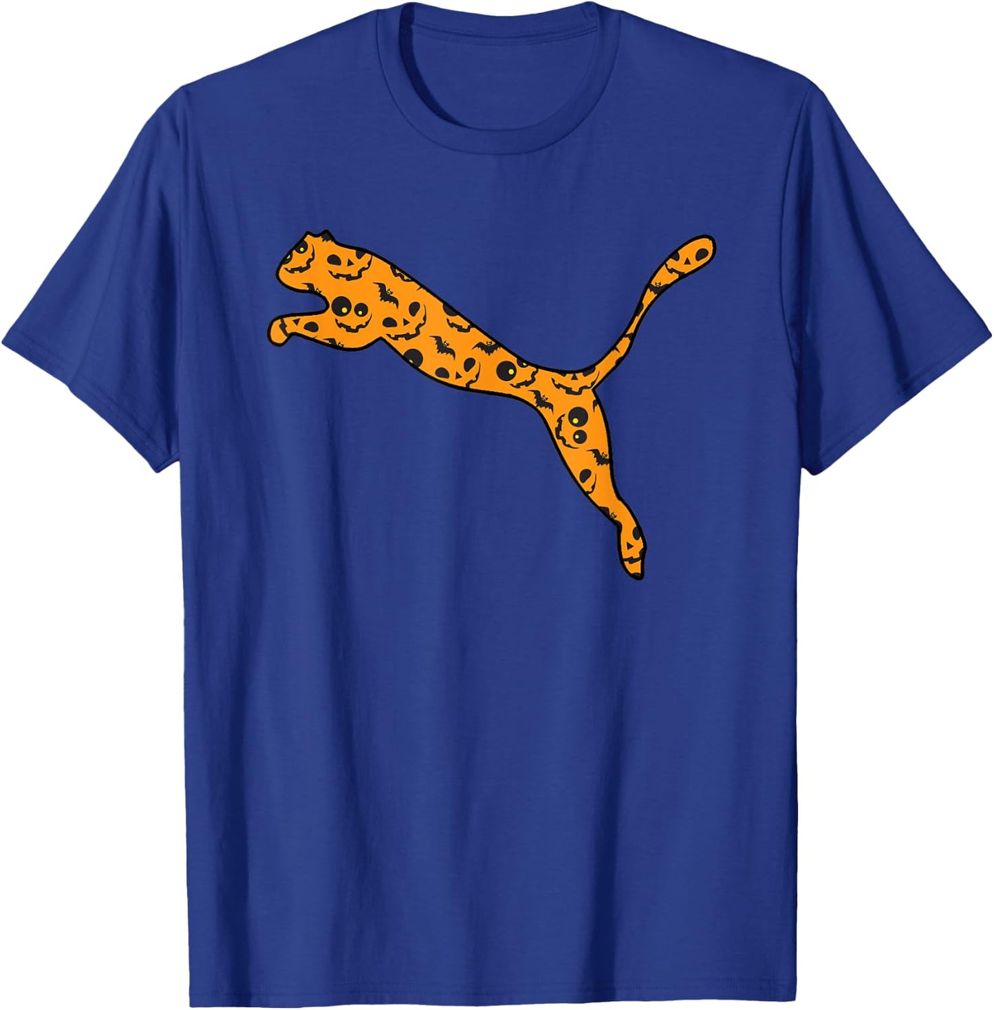 Jaguar Easy Halloween Outfit Panther Lazy Costume Gift T-Shirt - T-Shirt | Royal