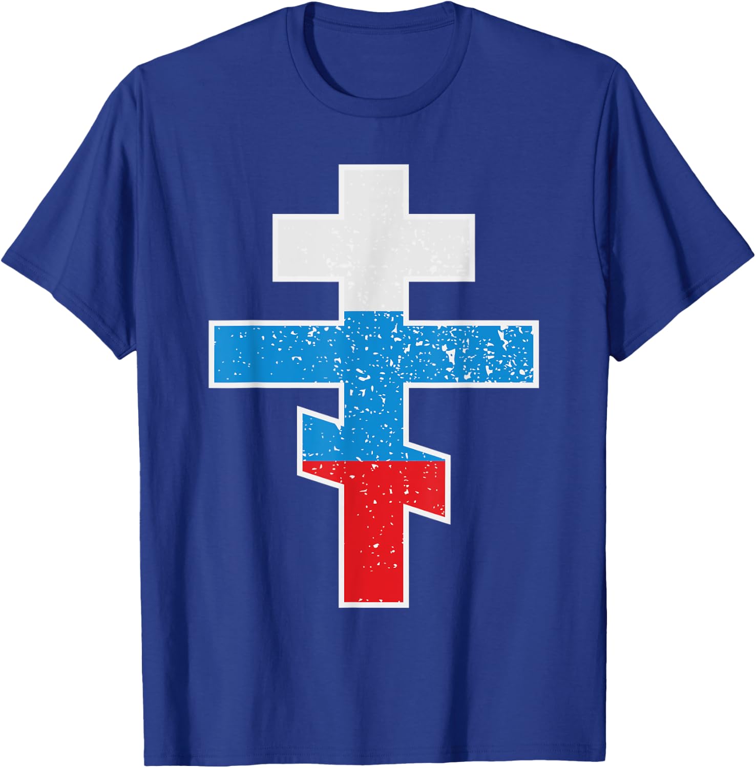 Russian Orthodox Cross T-Shirt - T-Shirt | Royal
