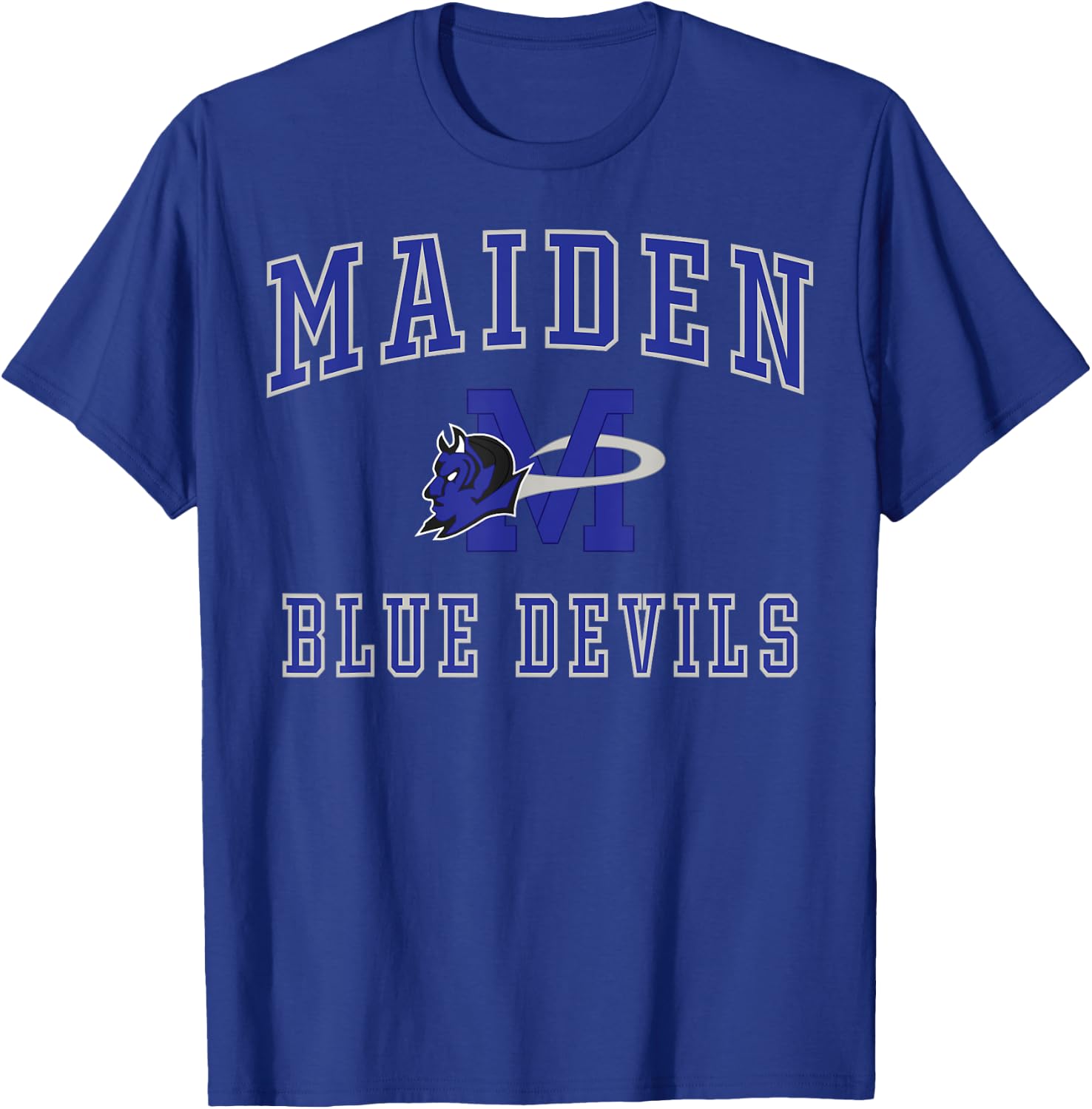 Maiden High School Blue Devils C1 T-Shirt - T-Shirt | Royal
