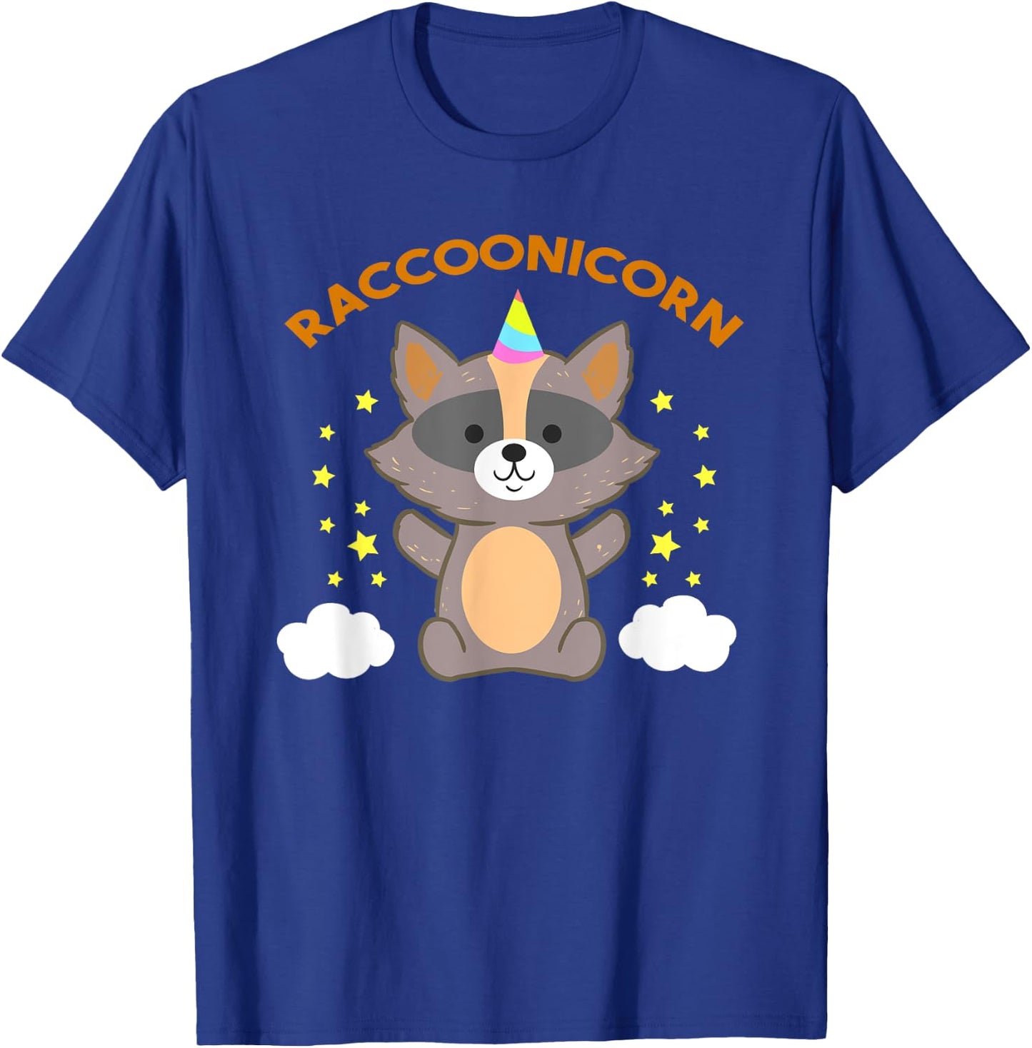 Racoonicorn Shirt - Raccoon Unicorn Trash Panda T-Shirt - T-Shirt | Royal
