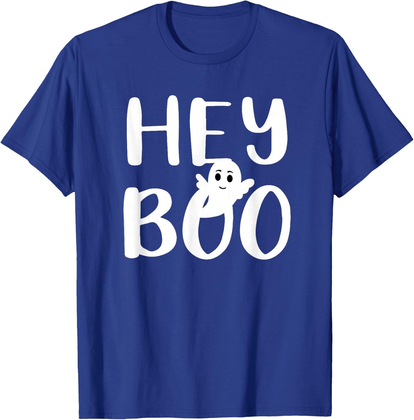 Hey Boo T-Shirt - T-Shirt | Royal