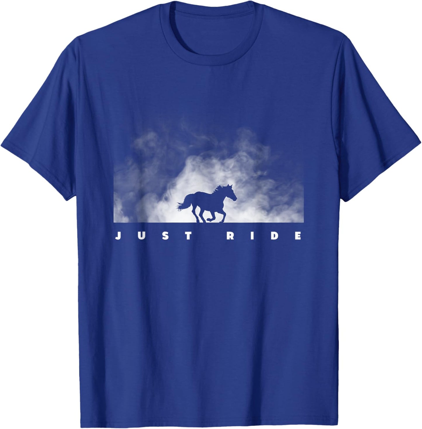 Horse Riding Apparel - Horse T-Shirt - T-Shirt | Royal