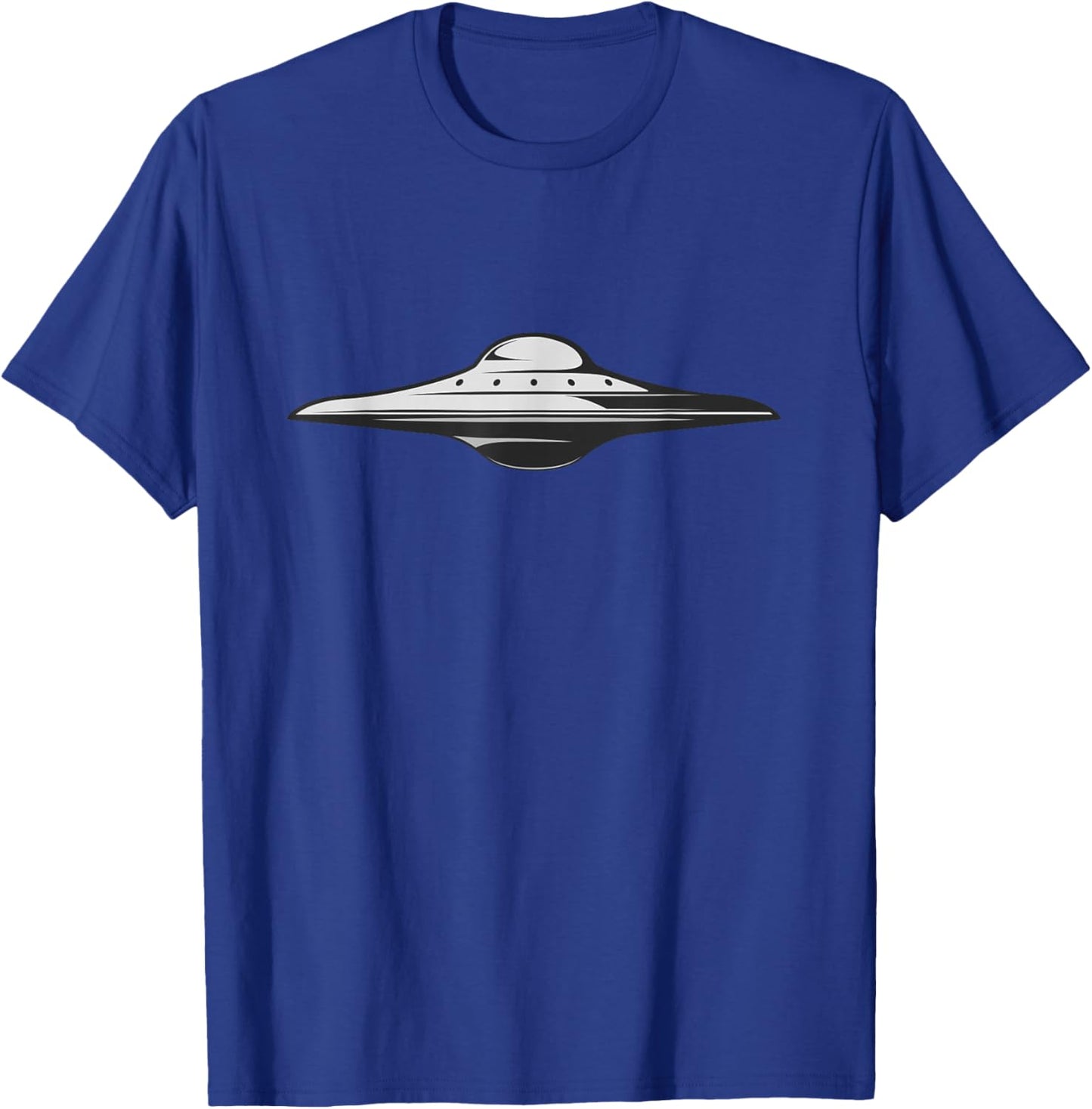 UFO UAP Flying Saucer T-Shirt - T-Shirt | Royal