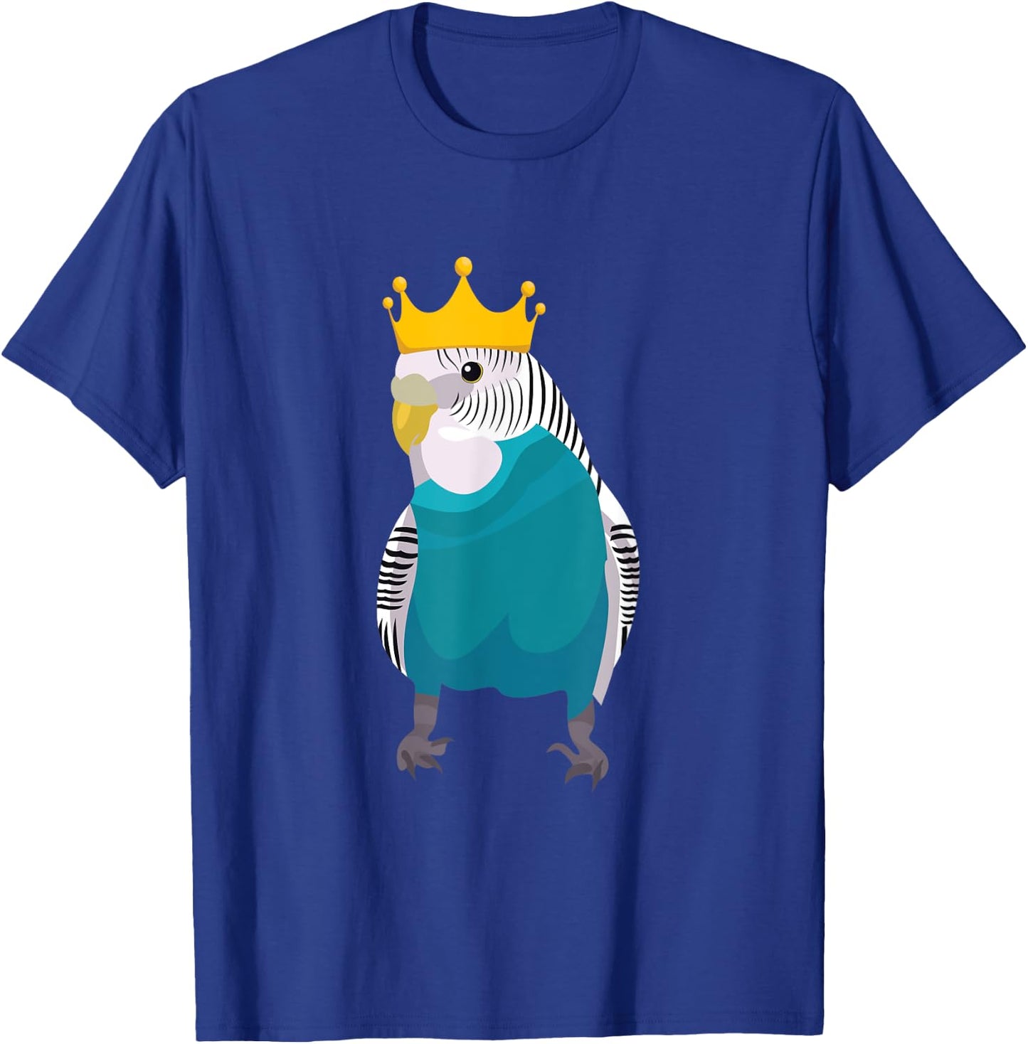 Budgie Bird Parakeet For Budgerigar Owner T-Shirt - T-Shirt | Royal