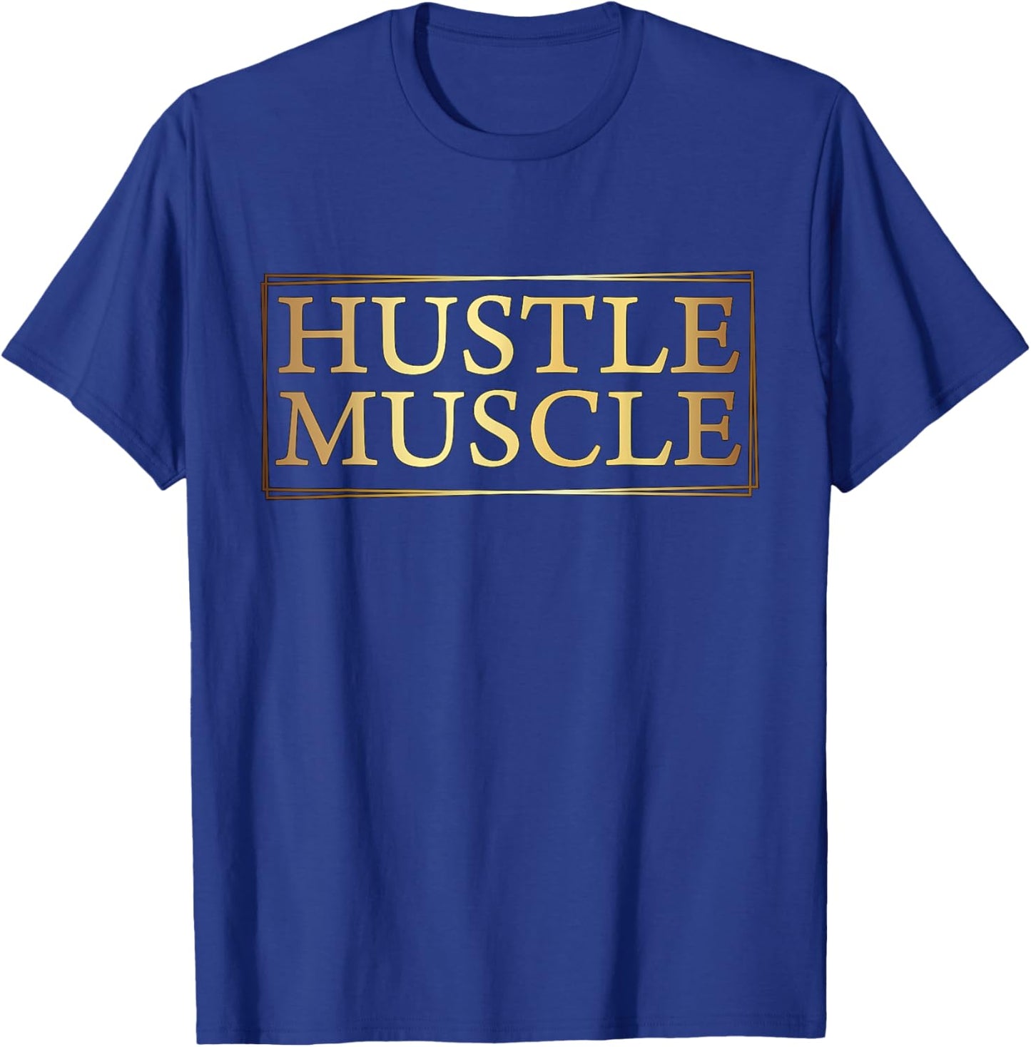 Hustle Muscle Fitness Gym T-Shirt - T-Shirt | Royal