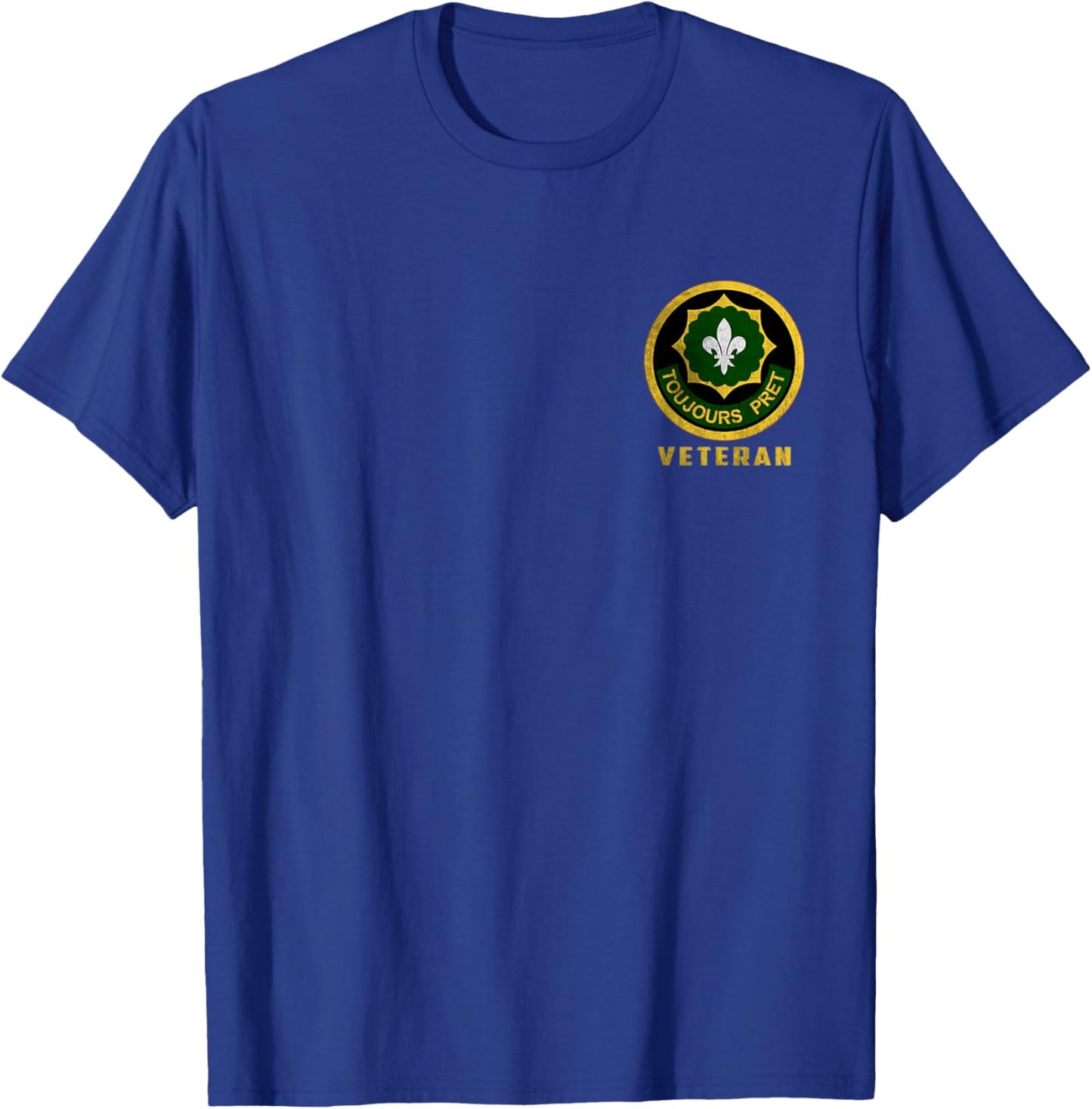 2nd Armored Cavalry Toujours Pret Veteran Papa Father Day T-Shirt - T-Shirt | Royal
