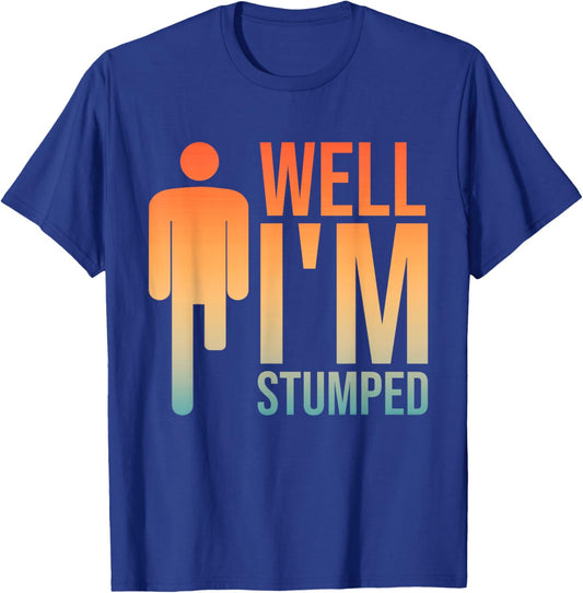 Funny Amputee Design Women Prosthetic Leg Amputation T-Shirt - T-Shirt | Royal